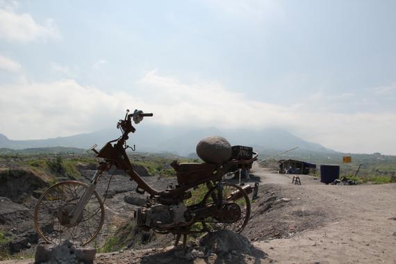 erupcion del merapi en indonesia