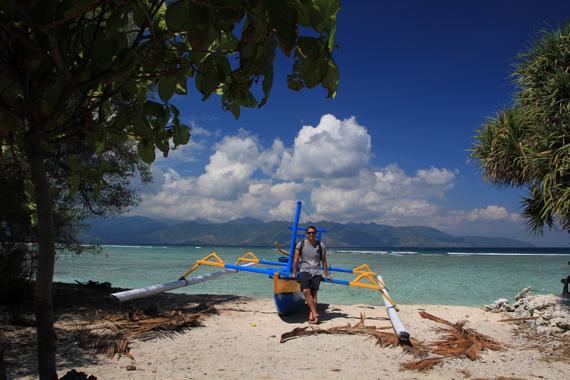 islas gili en un viaje a indonesia