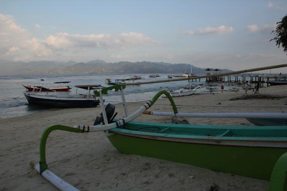 islas gili en un viaje a indonesia