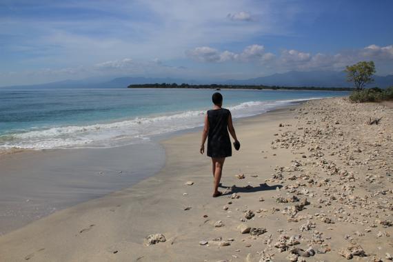 playas de gili trawangan en un viaje a indonesia
