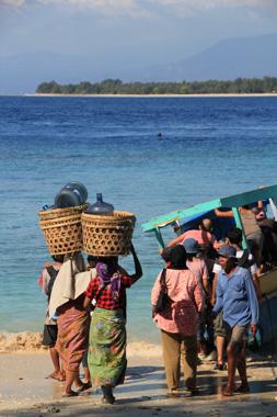 isla gili meno en las islas gili en indonesia