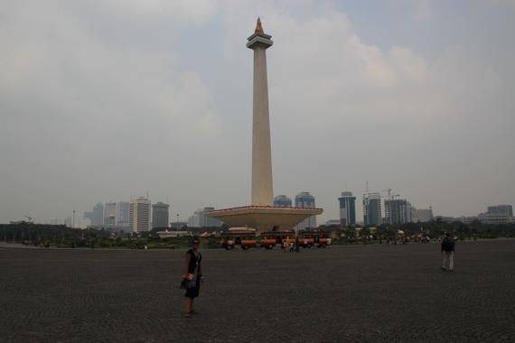 yakarta en un viaje a indonesia