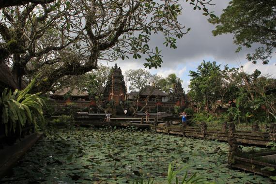 ubud en bali en un viaje a indonesia