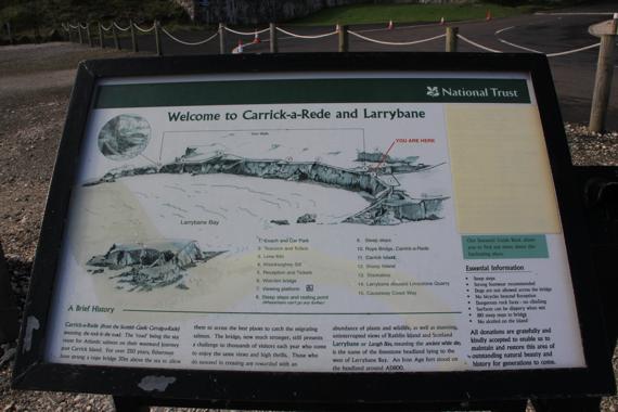 puente colgante carrick a rede en irlanda del norte