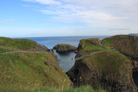 puente colgante carrick a rede en irlanda del norte
