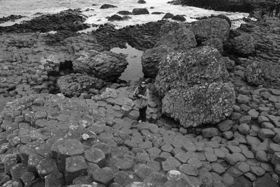 la calzada de los gigantes en irlanda del norte