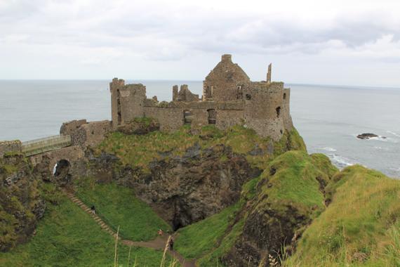 castillo de dunluce en irlanda del norte