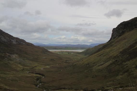 glen gesh pass en un viaje a irlanda