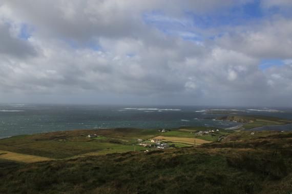 sky road en un viaje a irlanda