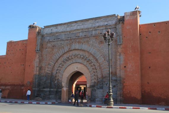 marrakech en un viaje a marruecos