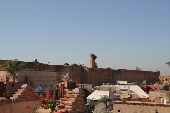 palacio badi en marrakech