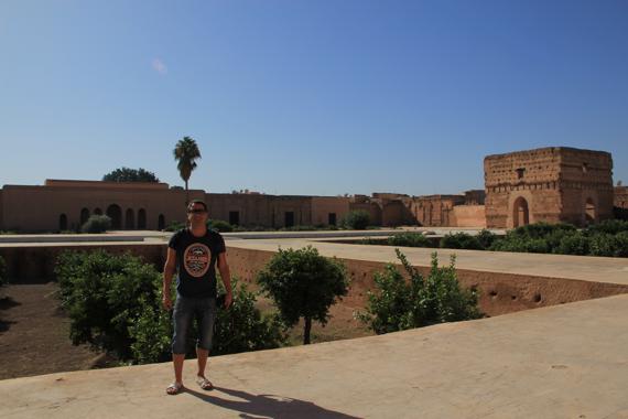 marrakech en un viaje a marruecos