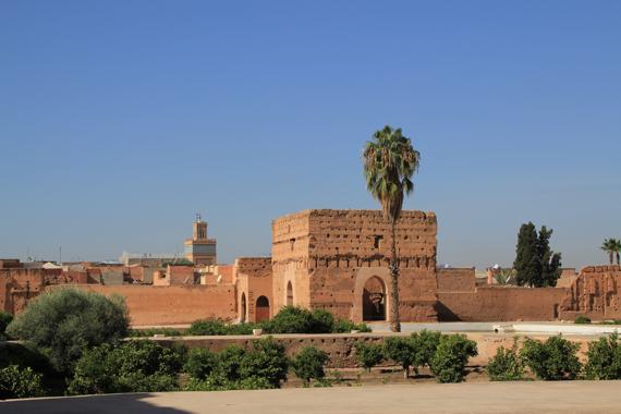 marrakech en un viaje a marruecos