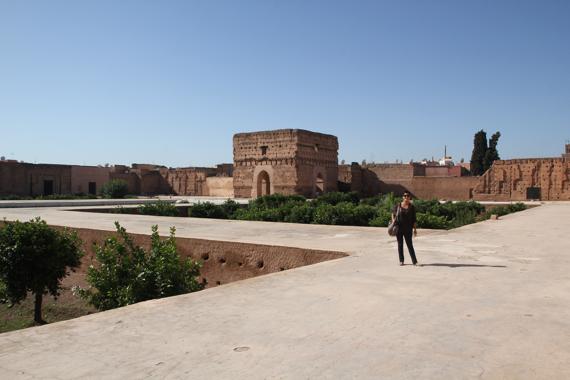 marrakech en un viaje a marruecos