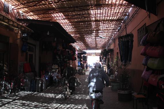 marrakech en un viaje a marruecos