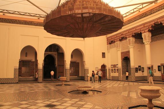 marrakech en un viaje a marruecos