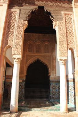 tumbas saadies en marrakech
