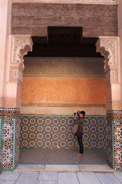 marrakech en un viaje a marruecos