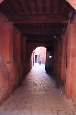 marrakech en un viaje a marruecos