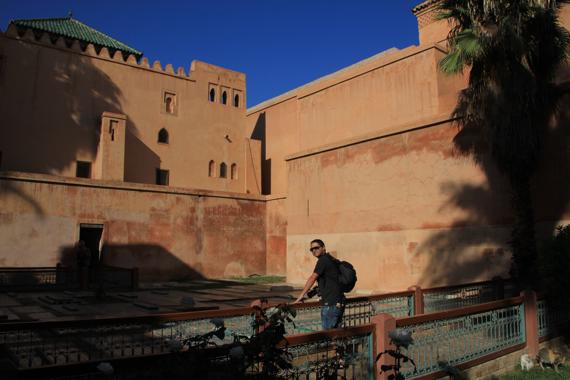 tumbas saadies en marrakech