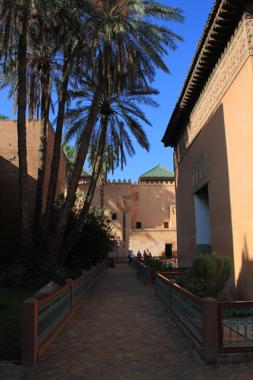 tumbas saadies en marrakech