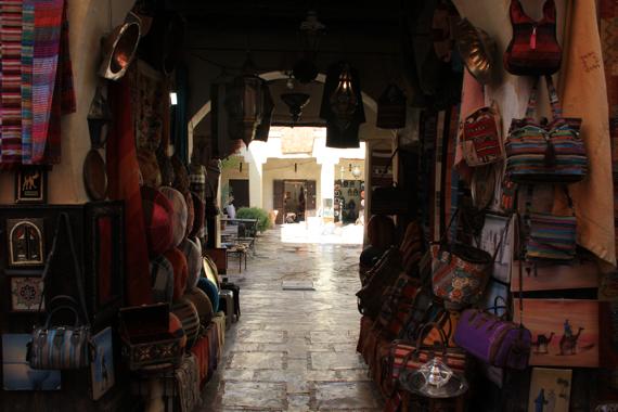 el zoco en marrakech