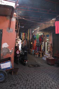 el zoco en marrakech