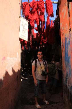 el zoco en marrakech