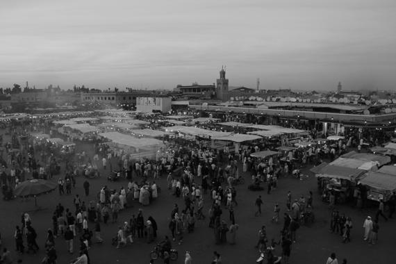 plaza jamaa el fna en marrakech