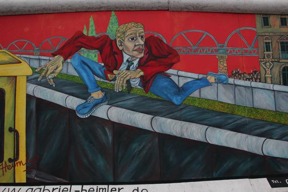 east side gallery en el muro berlin