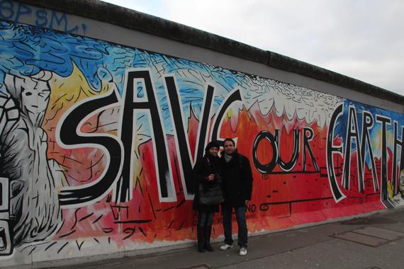 east side gallery en el muro berlin