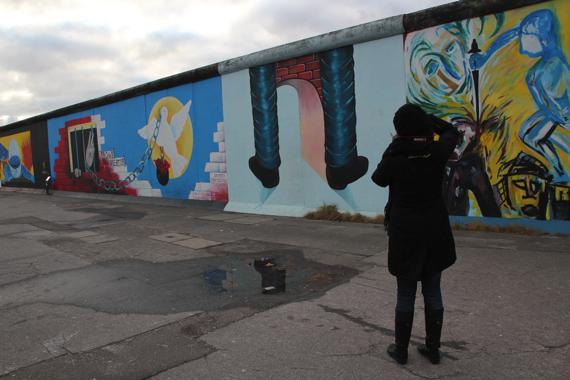 east side gallery en el muro berlin