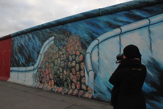east side gallery en el muro berlin