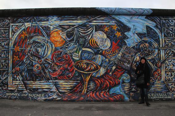 east side gallery en el muro berlin