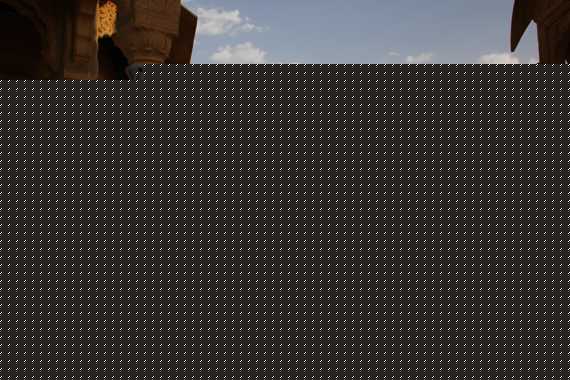 cenotafios en jaisalmer en un viaje a india