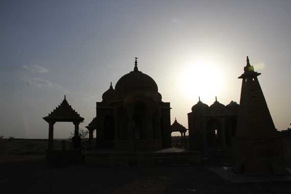 vistas de jaisalmer en un viaje a india