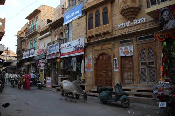 jaisalmer en un viaje a india