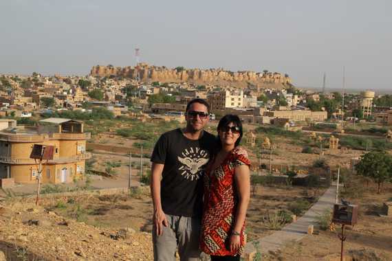 jaisalmer en un viaje a india