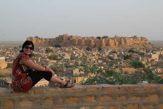 jaisalmer en un viaje a india