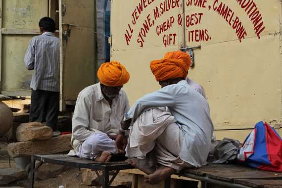 jaisalmer en un viaje a india