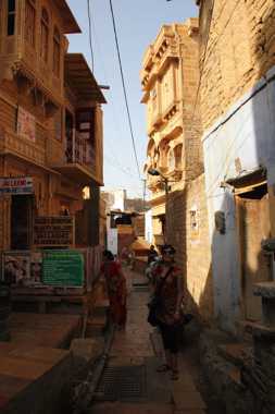 fuerte de jaisalmer en un viaje a india