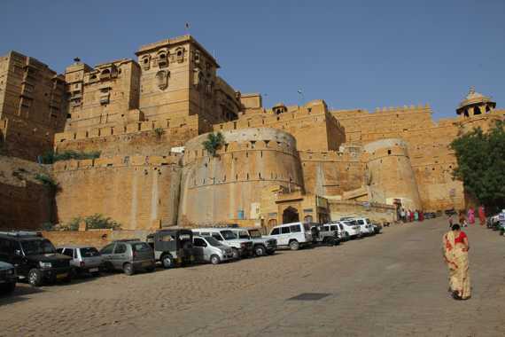 jaisalmer en un viaje a india