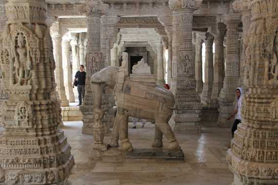 templos de ranakpur en norte de india