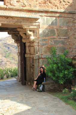fuerte de Kumbhalgarh en un viaje a india