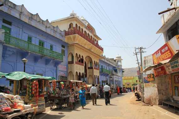 lago sagrado de pushkar en un viaje a india