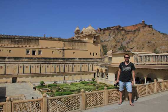 fuerte amber en un viaje a india