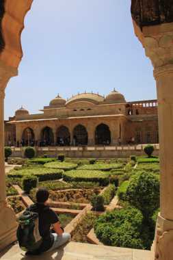 fuerte amber en un viaje a india