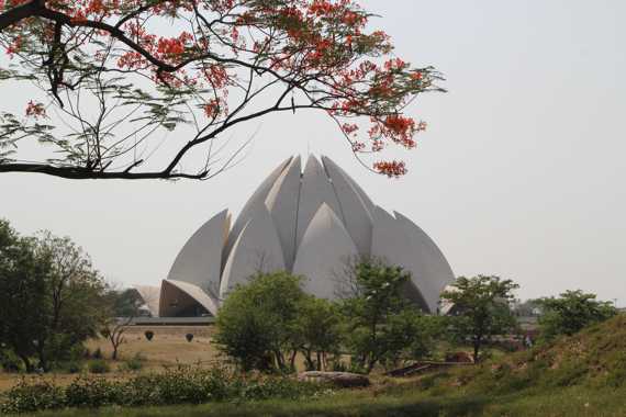lotus temple en delhi