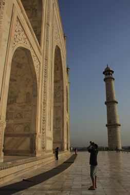 el taj mahal en india