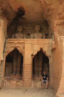esculturas en el fuerte de gwalior en india